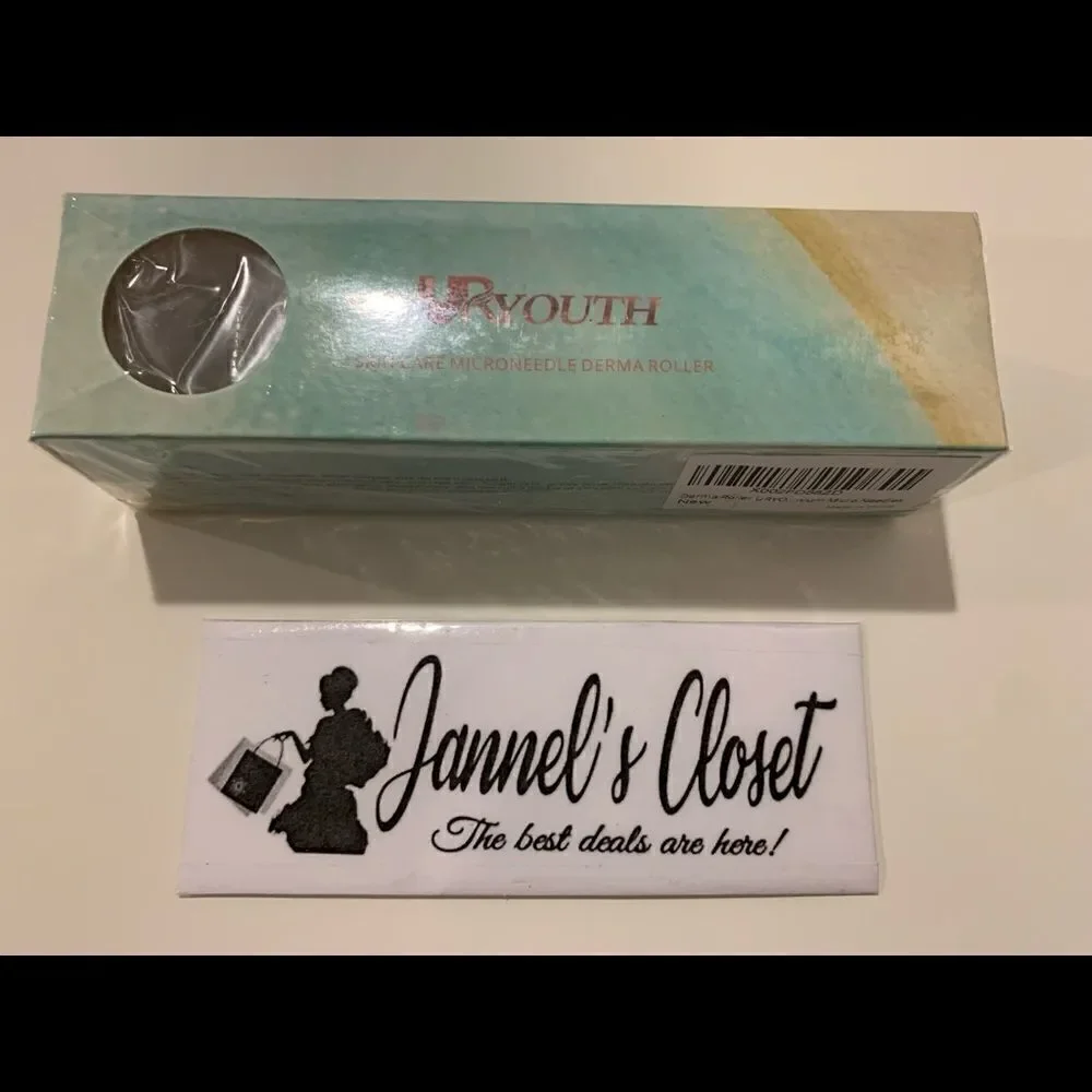 Derma Roller URYOUTH Cosmetic Microneedling for Face 0.25mm - Microneedl…